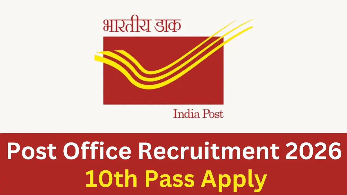 India Post Office Recruitment 2026